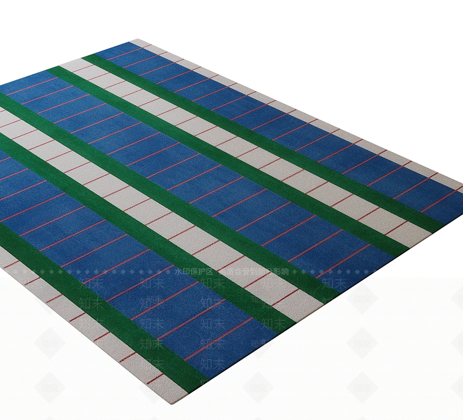 现代儿童地毯3D模型下载【ID:1200878373】