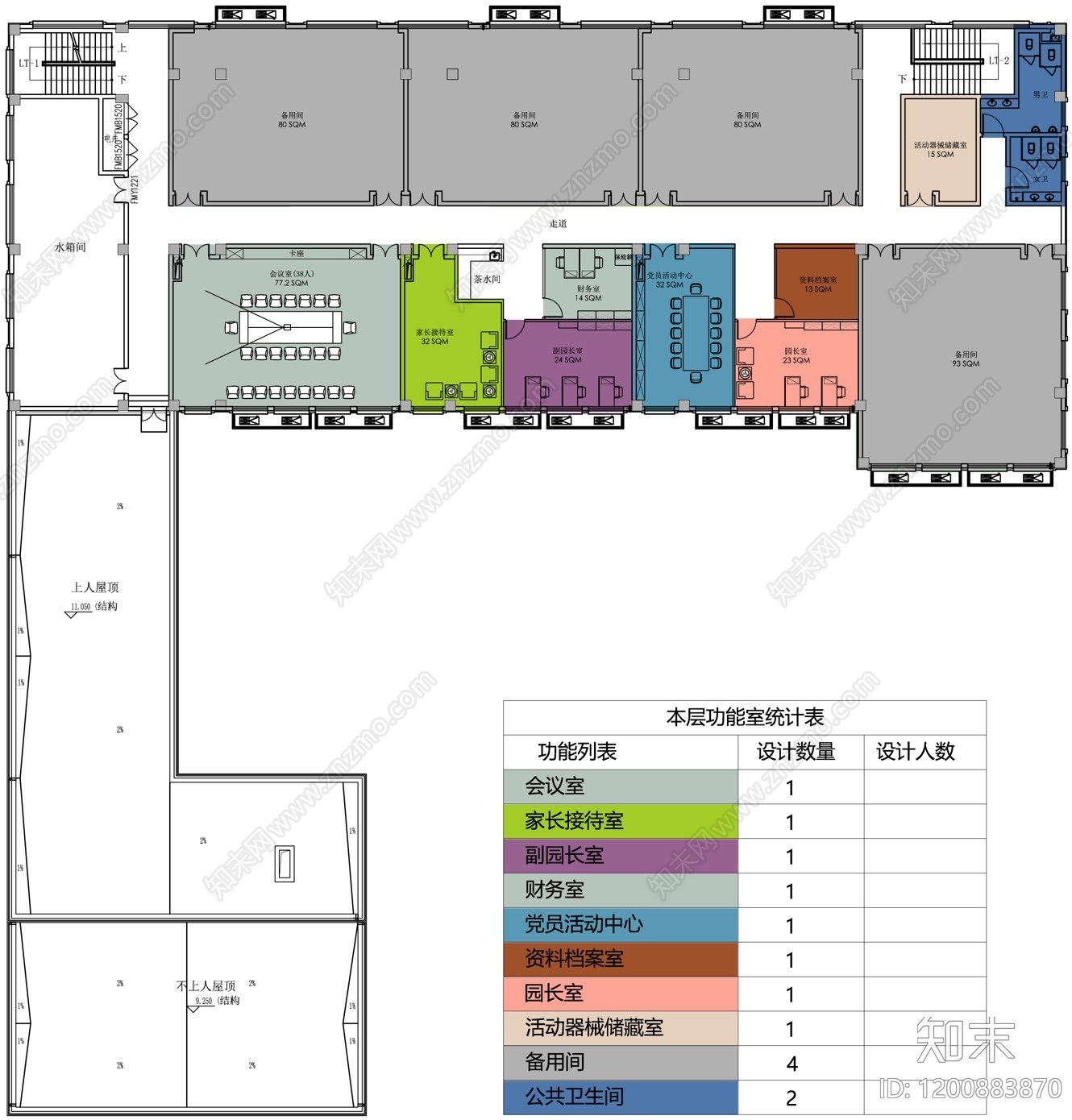 现代幼儿园cad施工图下载【ID:1200883870】