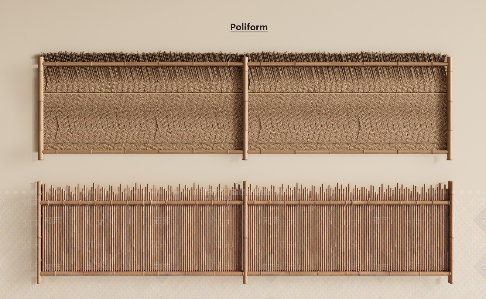 新中式栅栏SU模型下载【ID:1200882906】