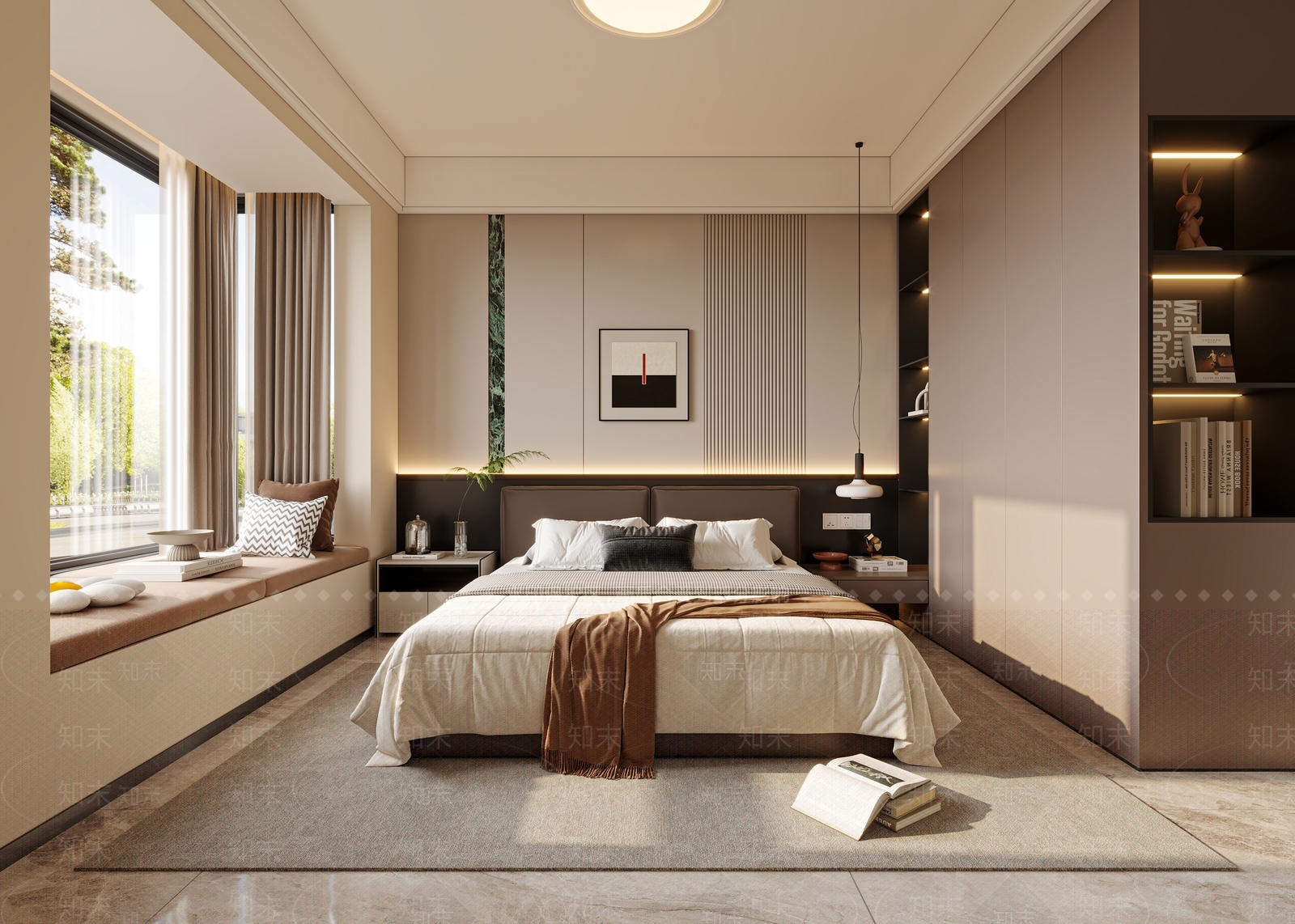 意式民宿大厅3D模型下载【ID:1215189429】