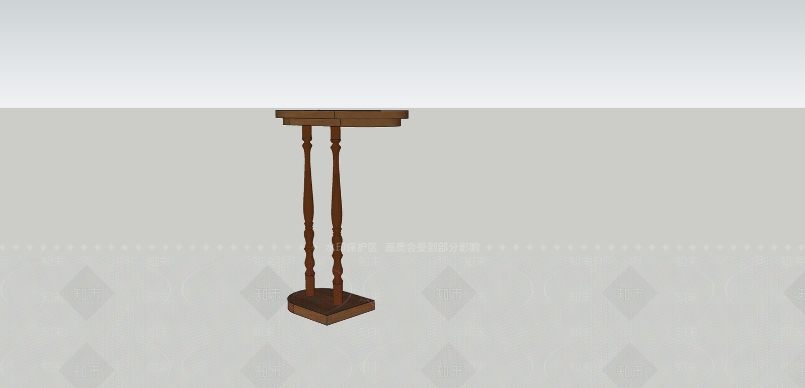 中古边几SU模型下载【ID:1200887516】