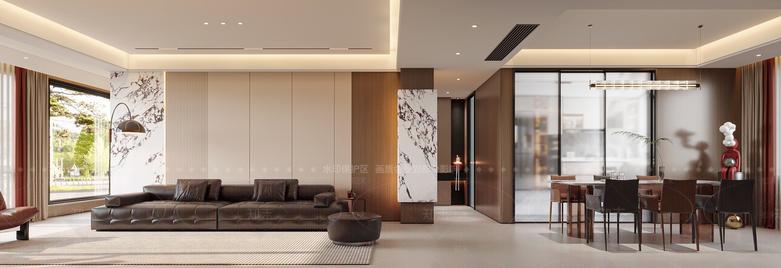 现代玄关3D模型下载【ID:1221709949】