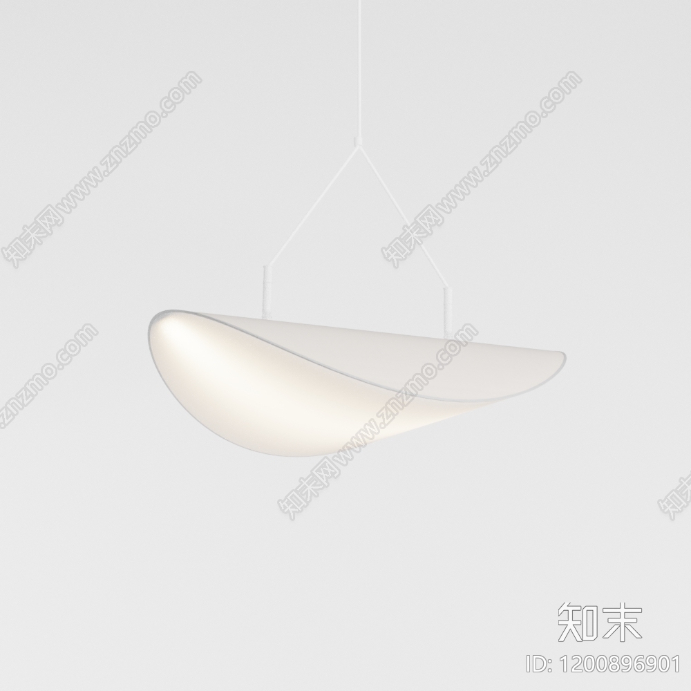 现代极简吊灯SU模型下载【ID:1200896901】