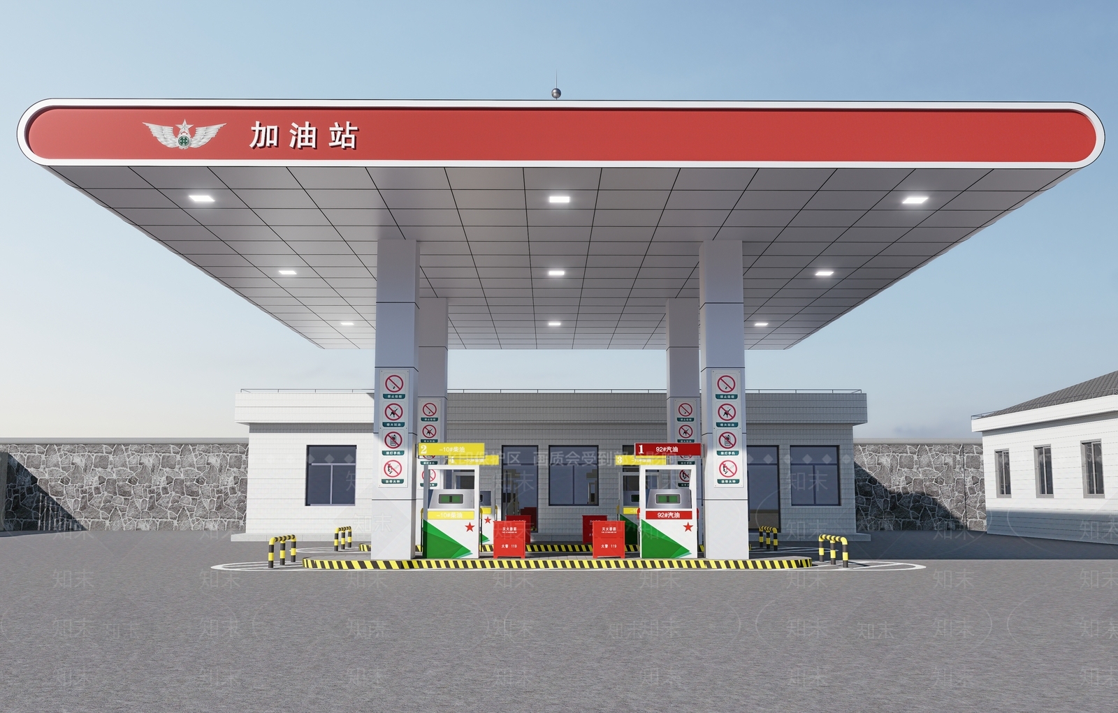现代小公建SU模型下载【ID:1200922056】