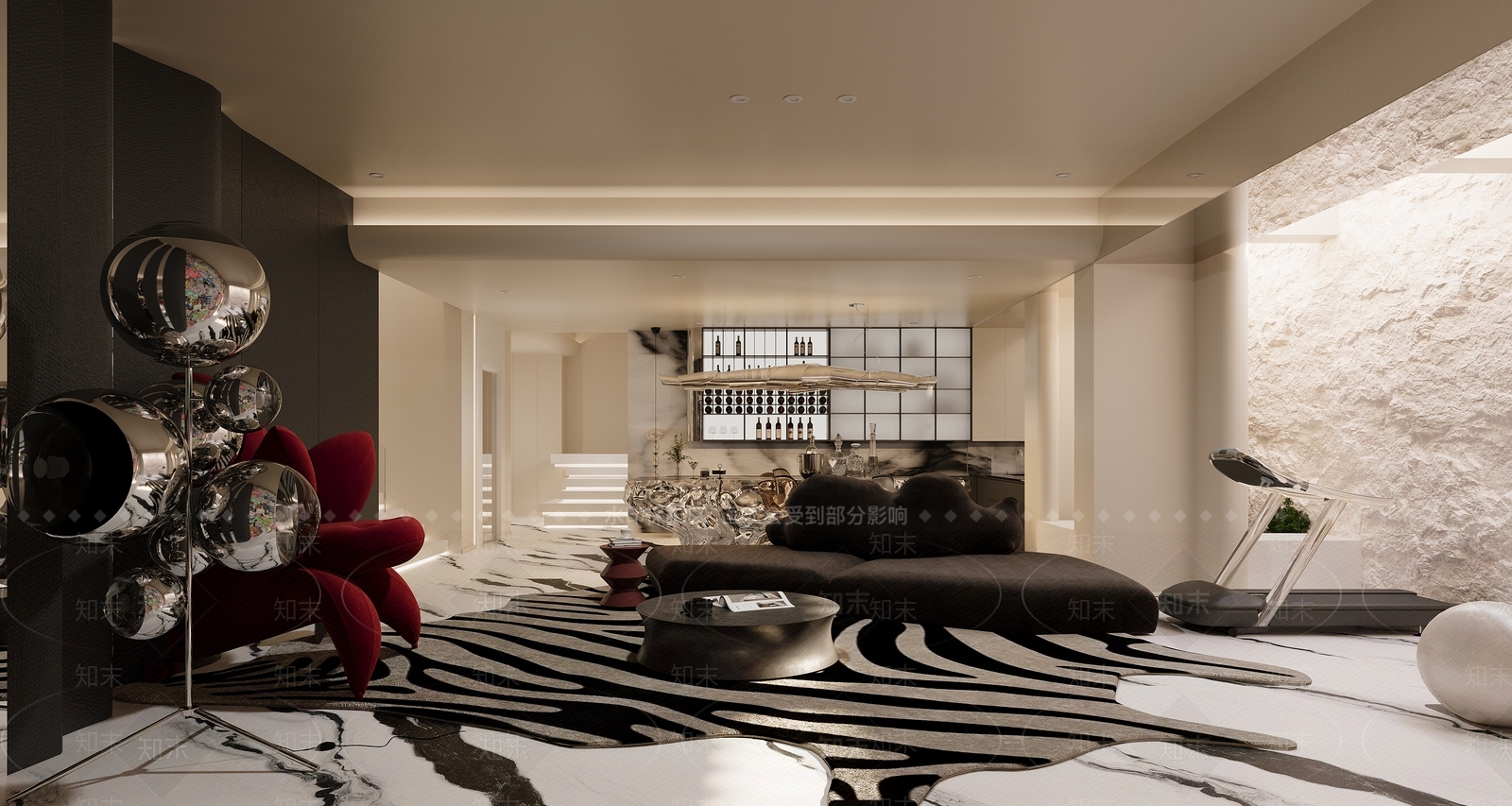 现代玄关3D模型下载【ID:1215189990】
