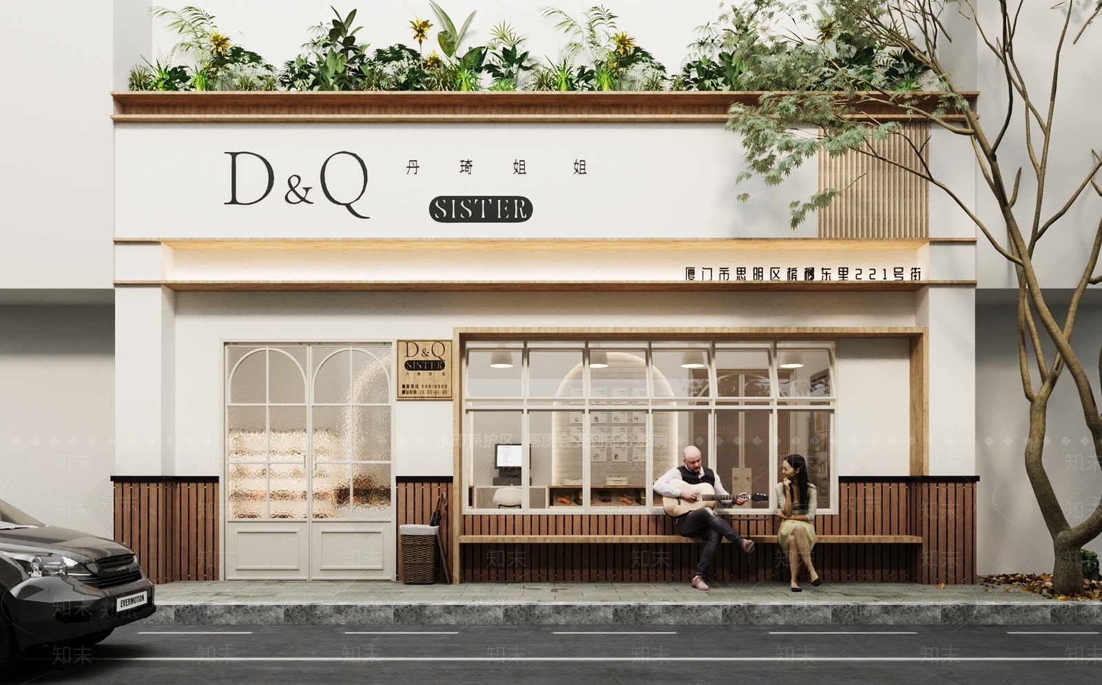 现代门头3D模型下载【ID:1200928703】