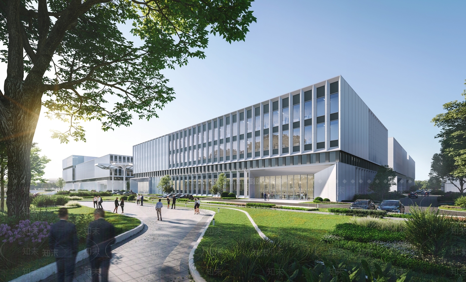 现代厂房SU模型下载【ID:1200929733】