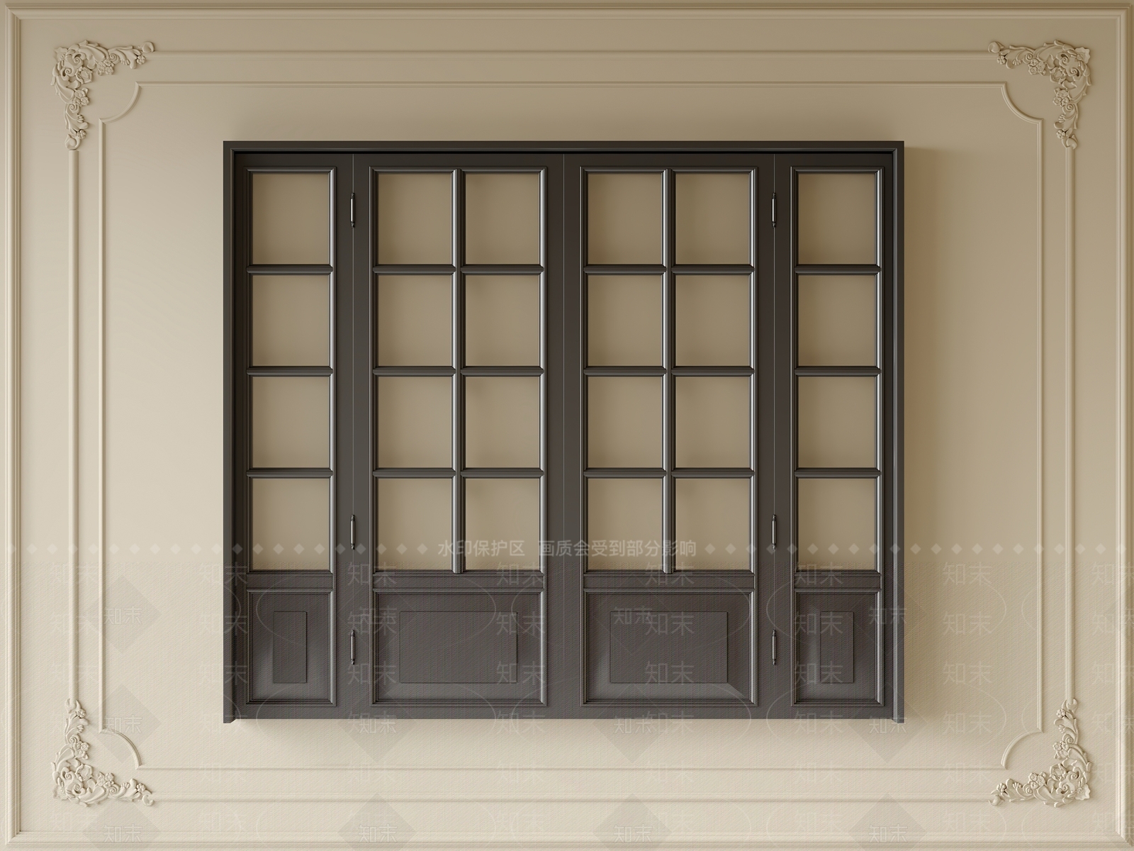 现代中古其他门3D模型下载【ID:1200938025】