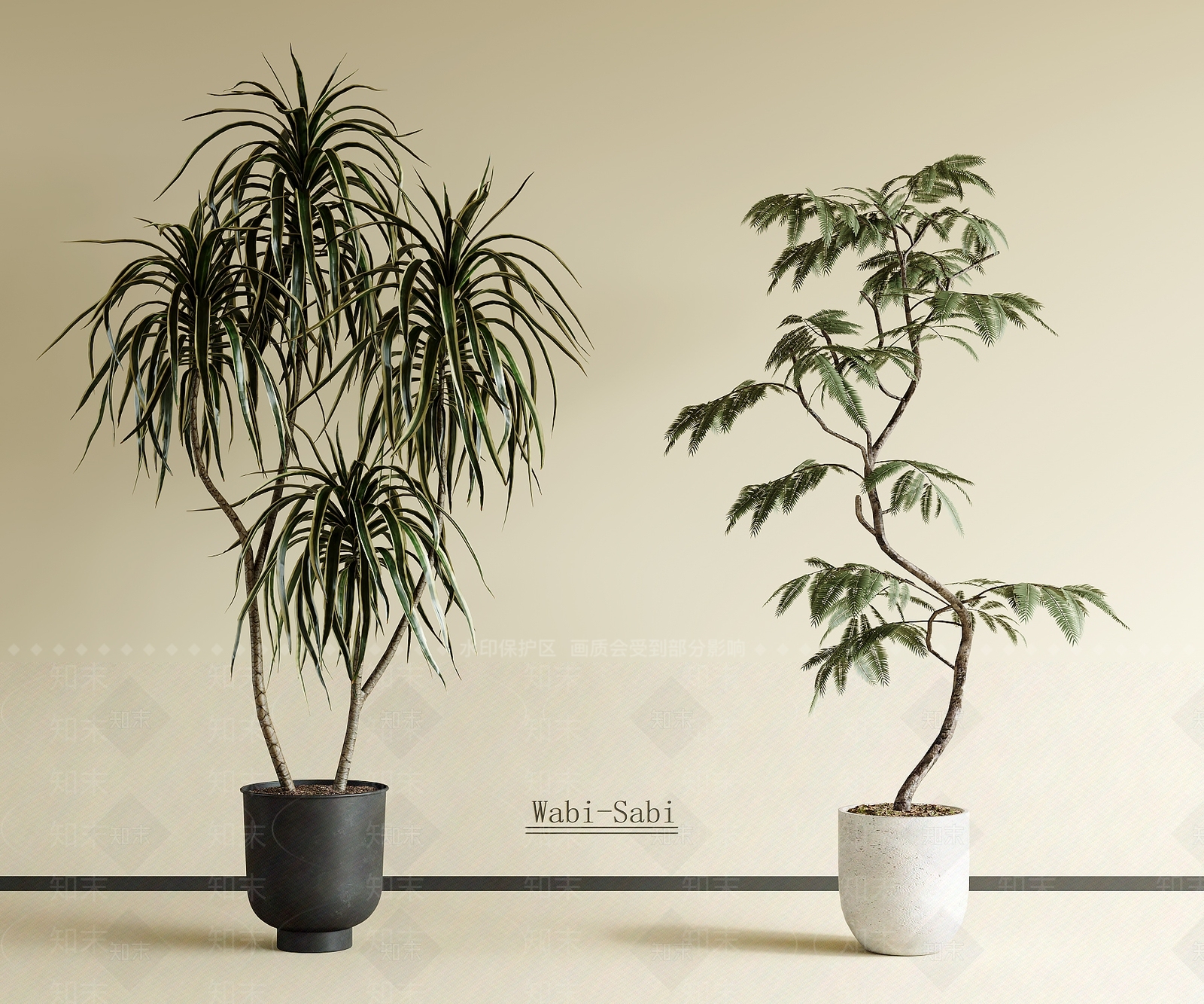 盆栽3D模型下载【ID:1200942126】