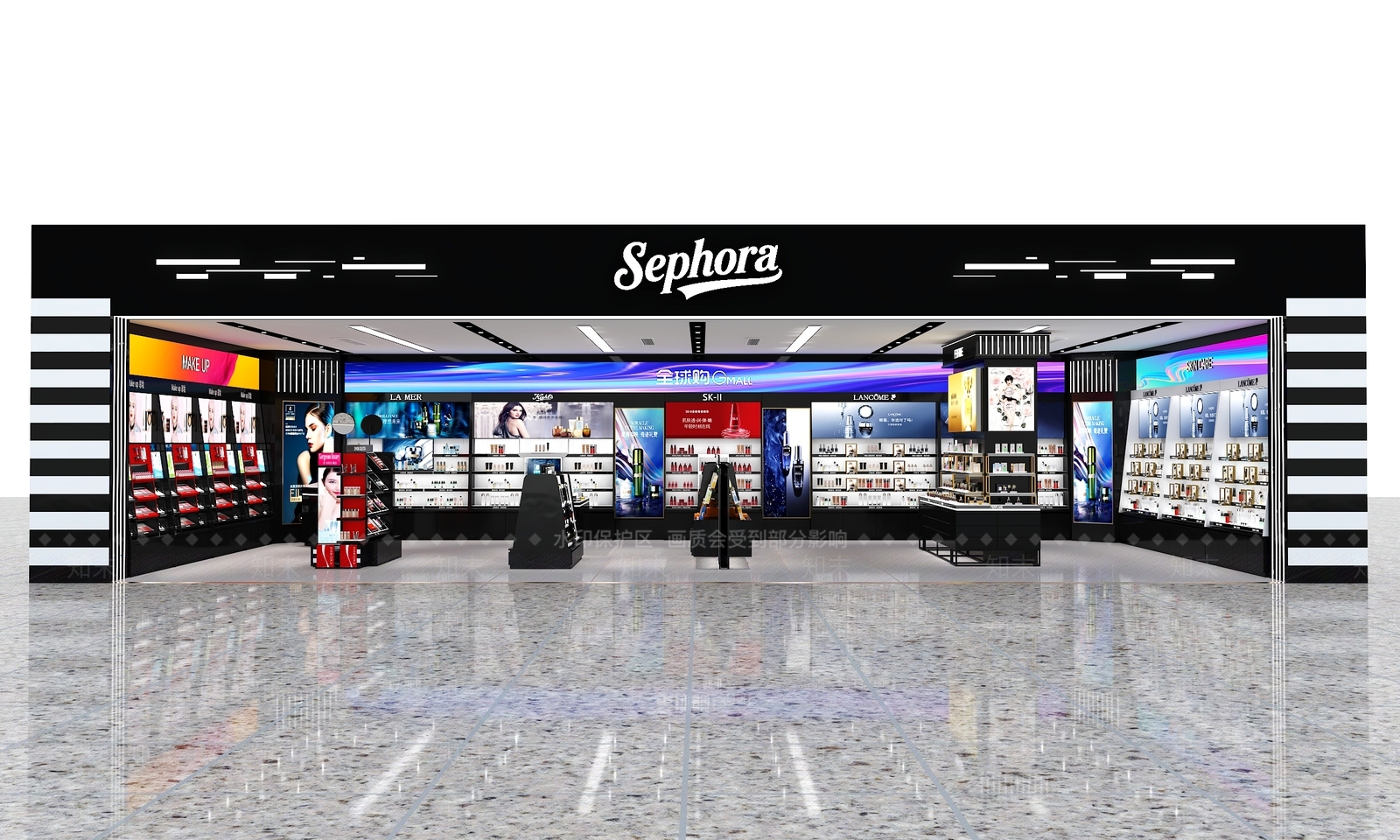 现代化妆品店3D模型下载【ID:1200956141】