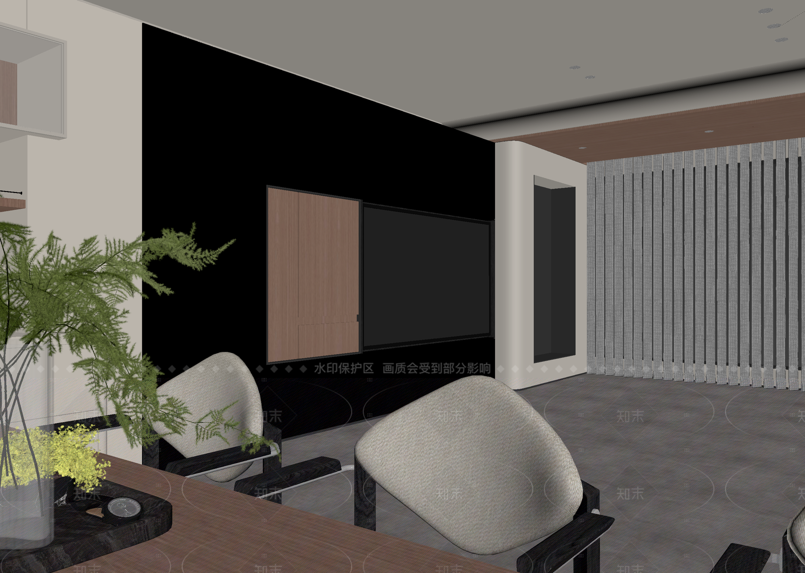 现代办公室3D模型下载【ID:1214921780】