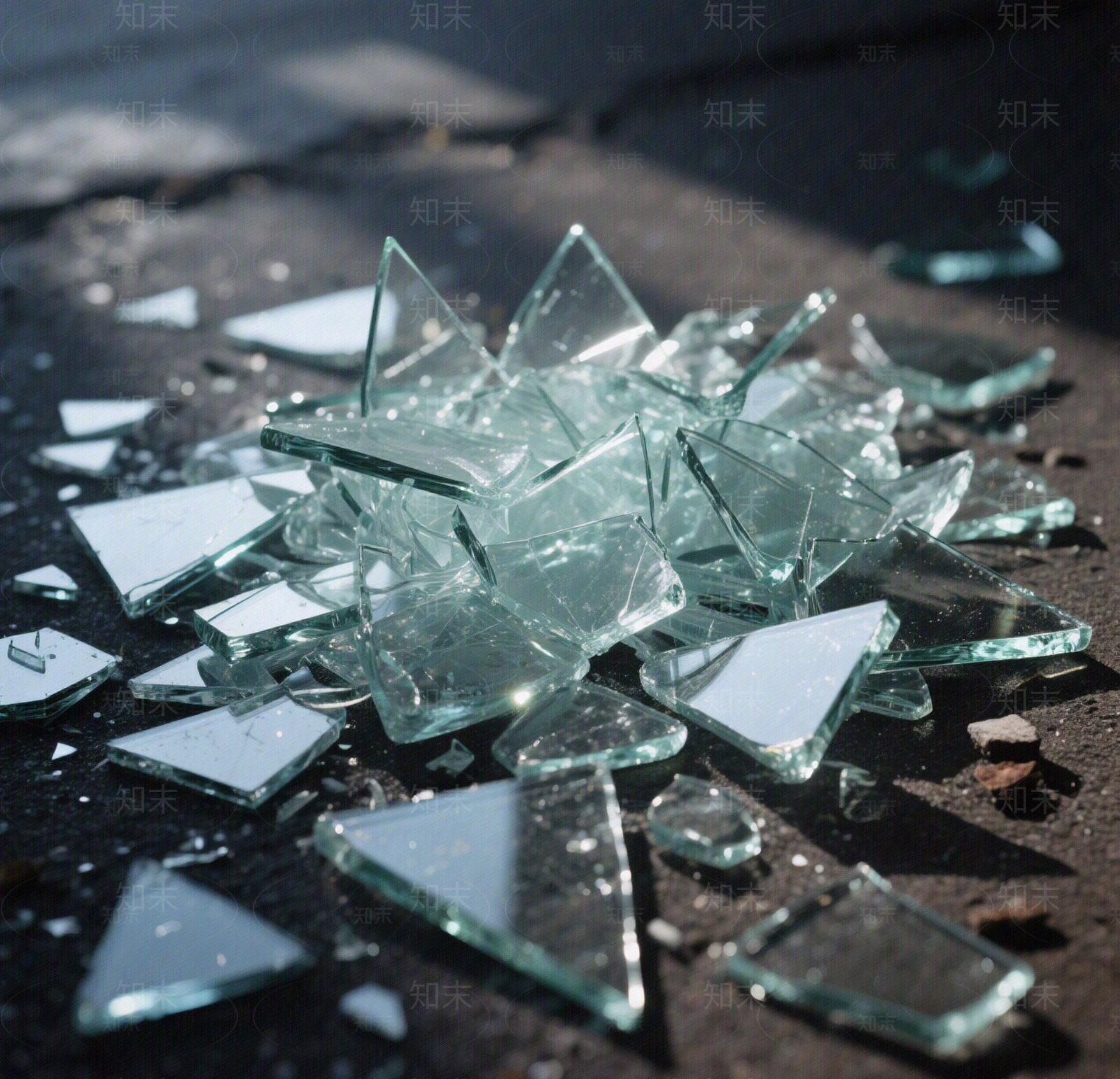 现代新中式破碎玻璃贴图下载【ID:1200973085】