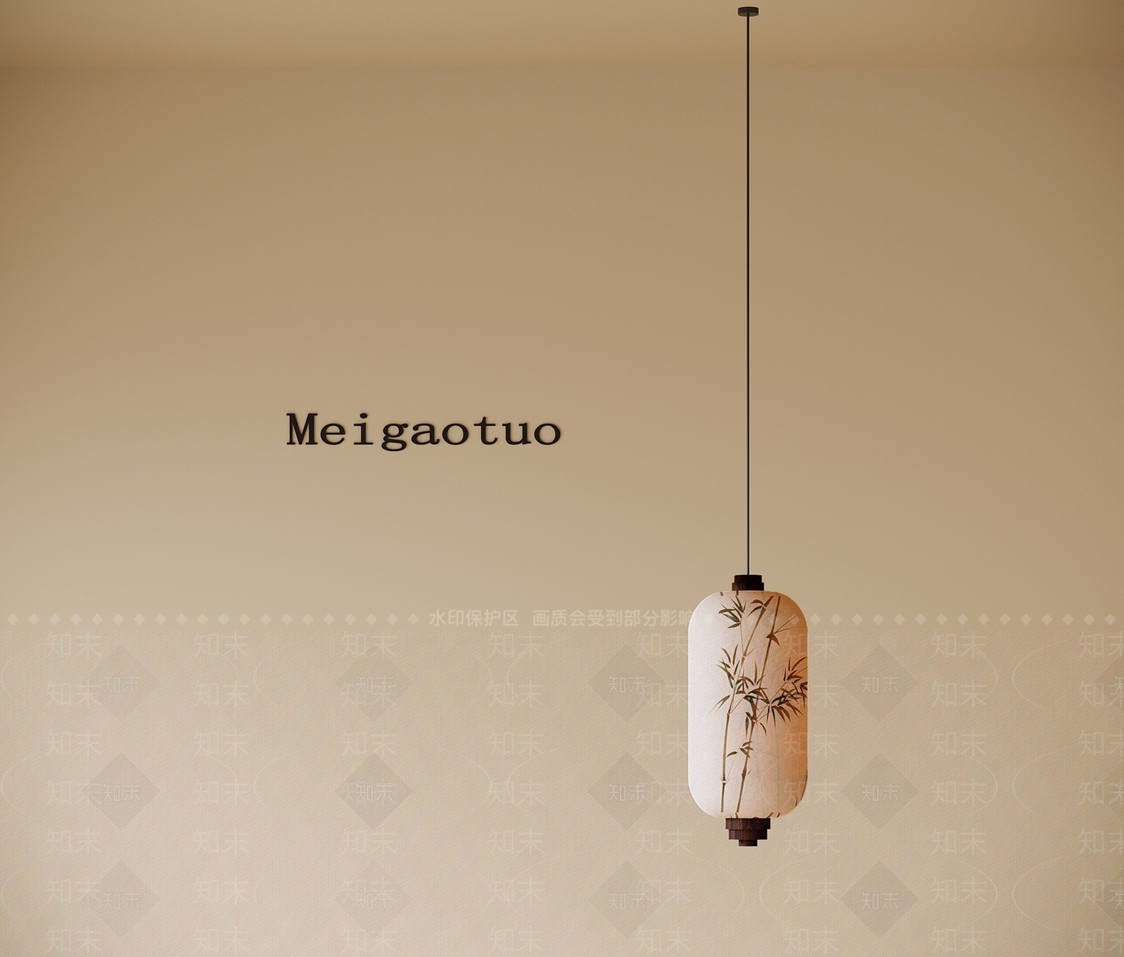 新中式中式吊灯SU模型下载【ID:1200974671】