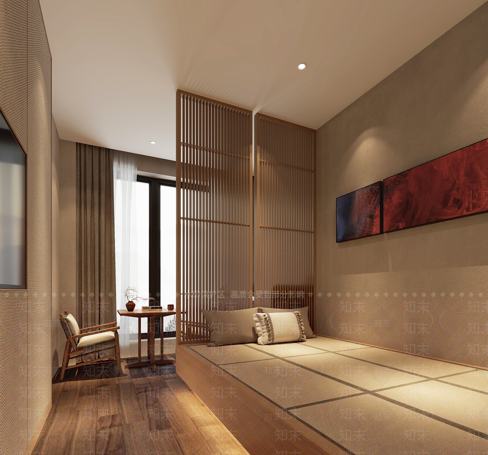 日式民宿3D模型下载【ID:1200976441】