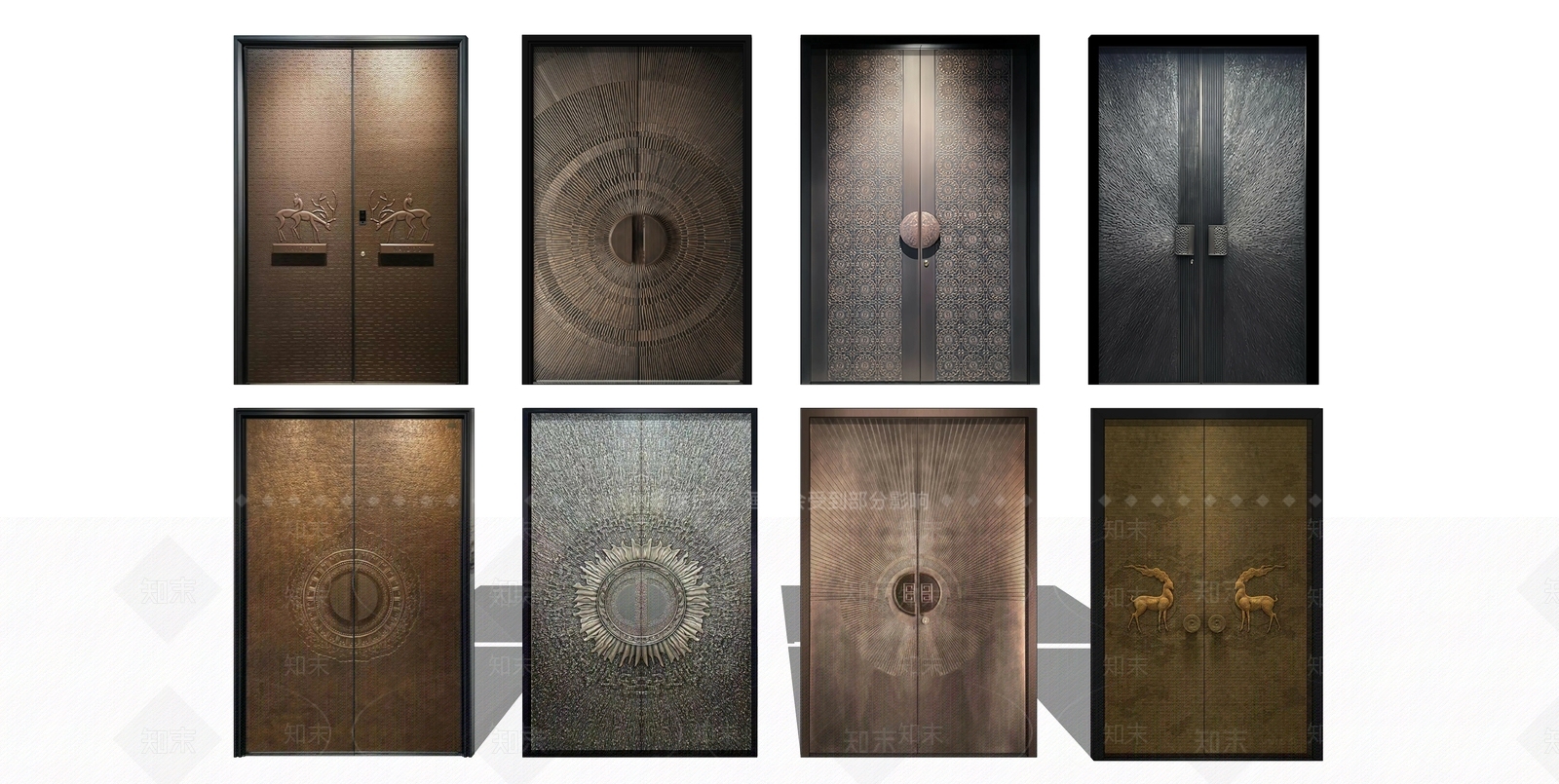 现代双开门SU模型下载【ID:1200979435】