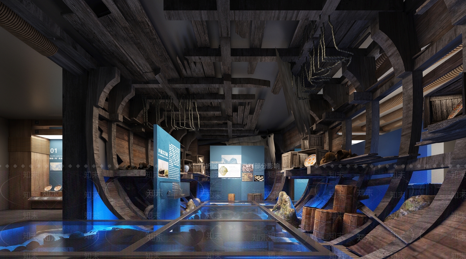 复古其他展厅3D模型下载【ID:1200982640】