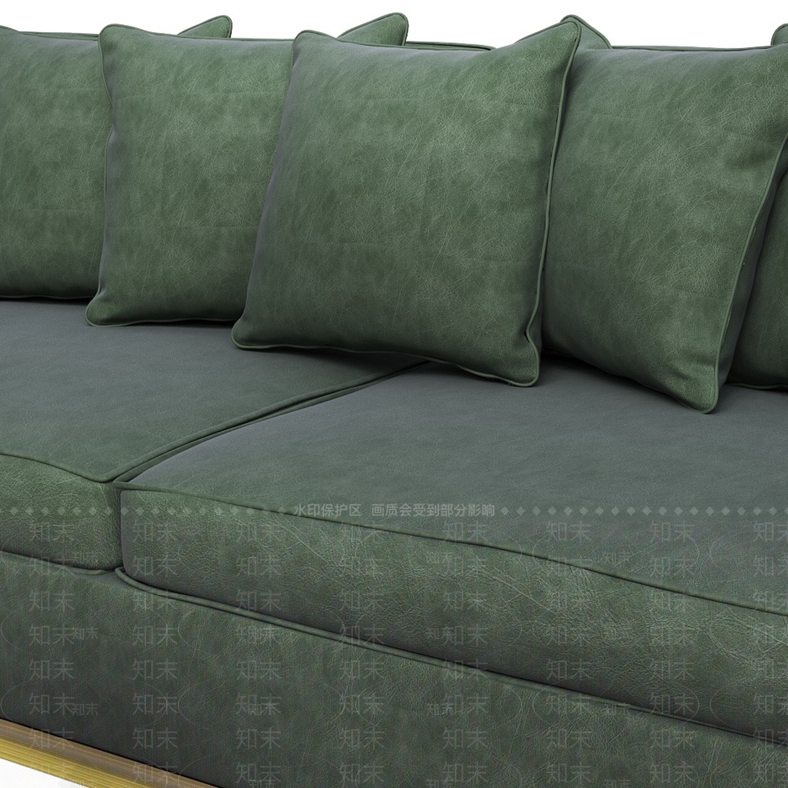 现代法式双人沙发3D模型下载【ID:1200998842】
