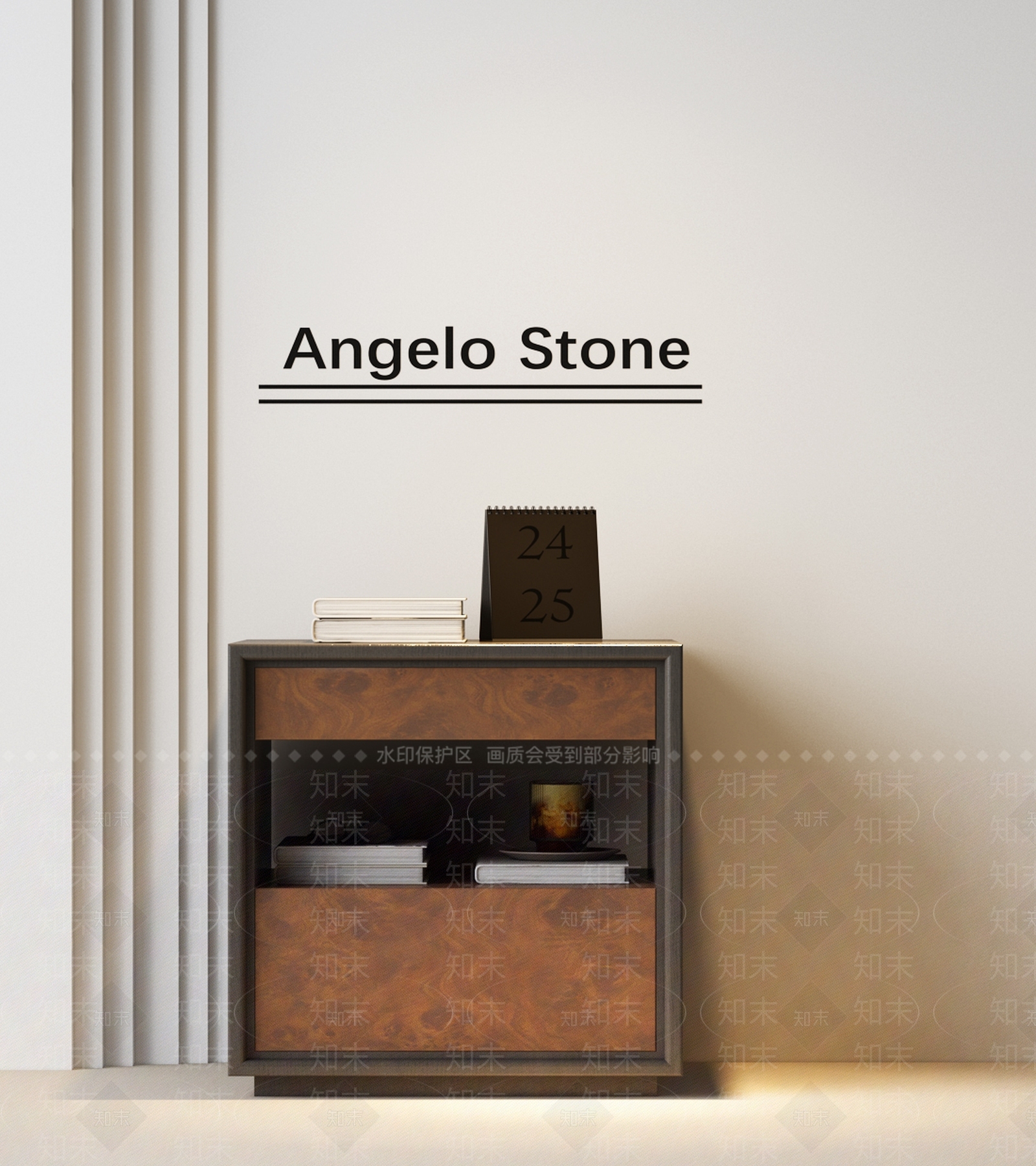 法式复古床头柜SU模型下载【ID:1200986066】