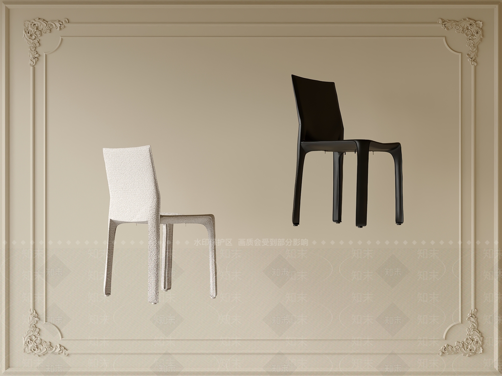休闲椅3D模型下载【ID:1200993007】
