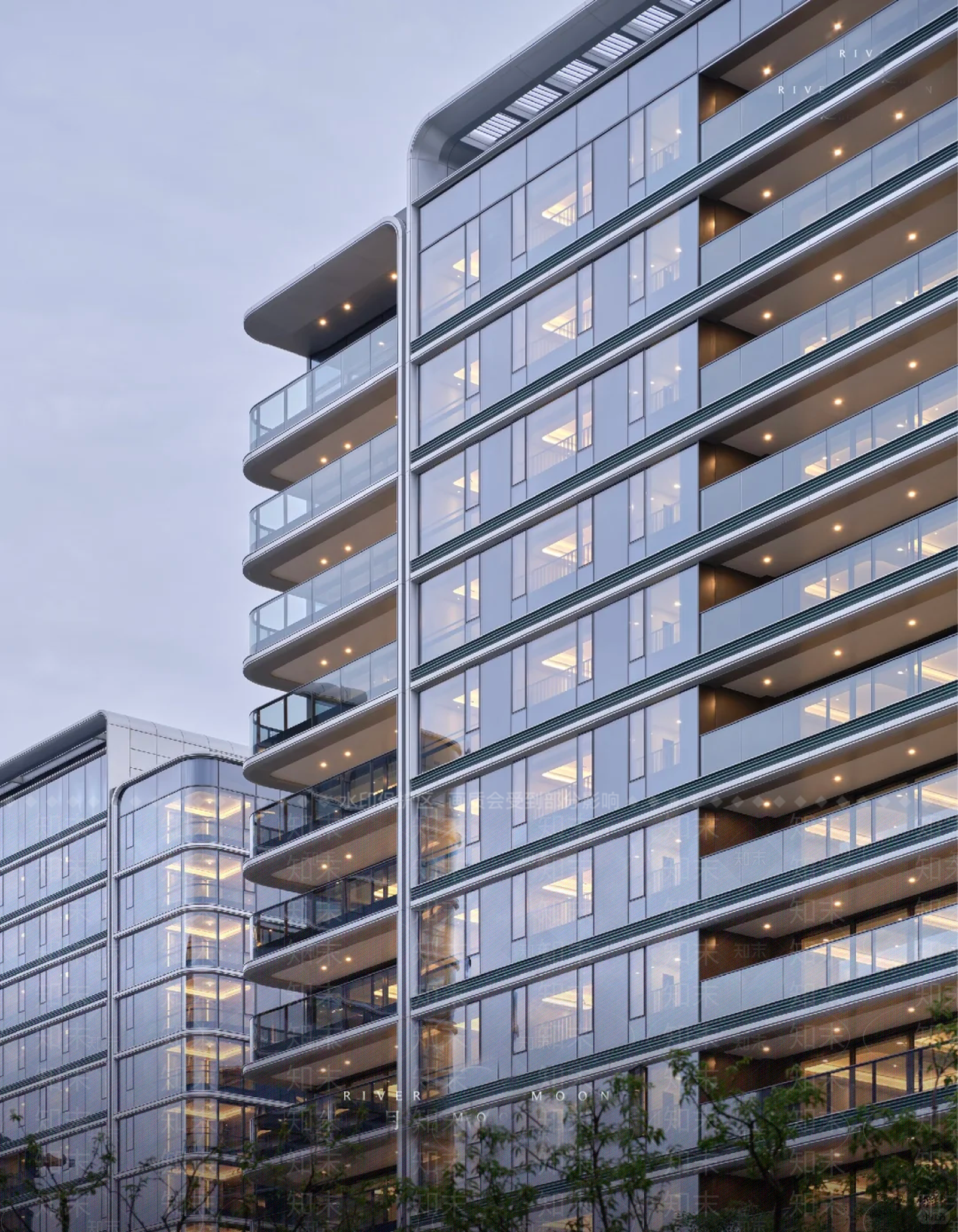 现代高层住宅SU模型下载【ID:1200994122】