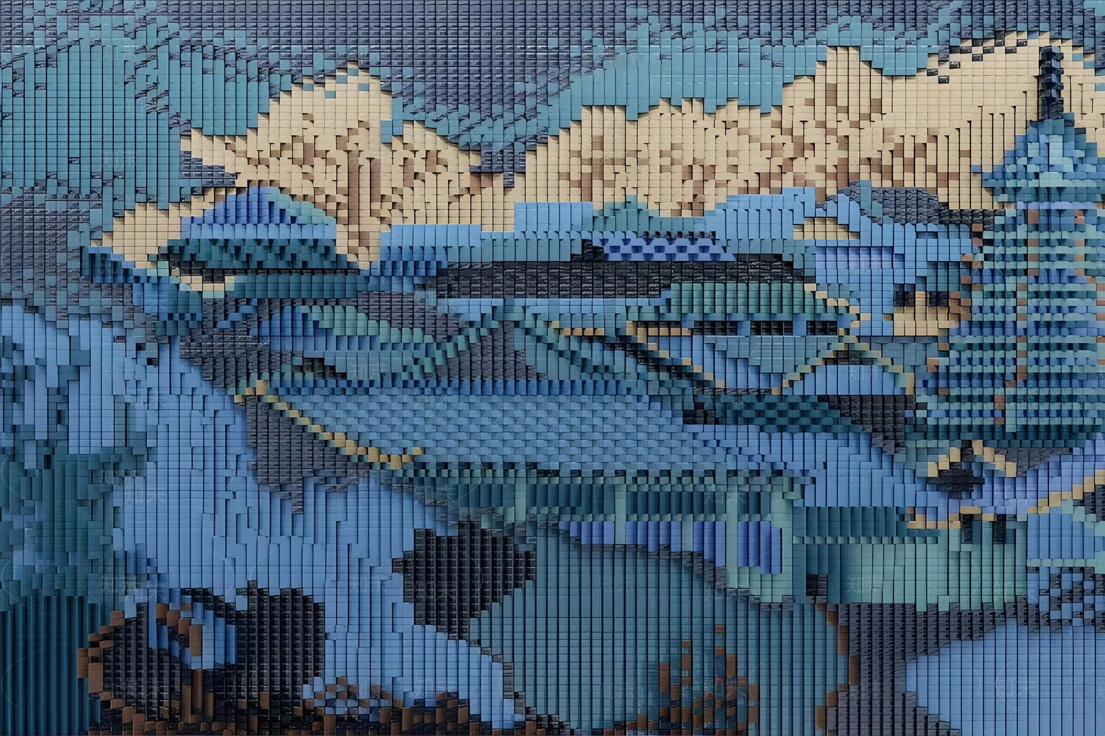 新中式现代压花玻璃贴图下载【ID:1200996112】