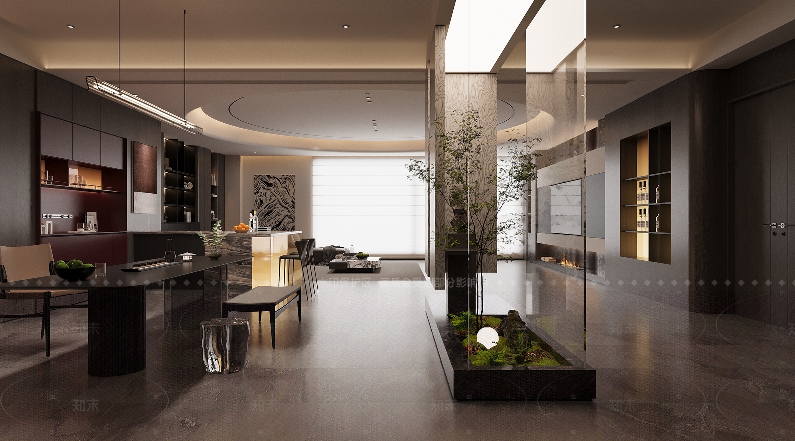 意式酒店大堂3D模型下载【ID:1215191263】
