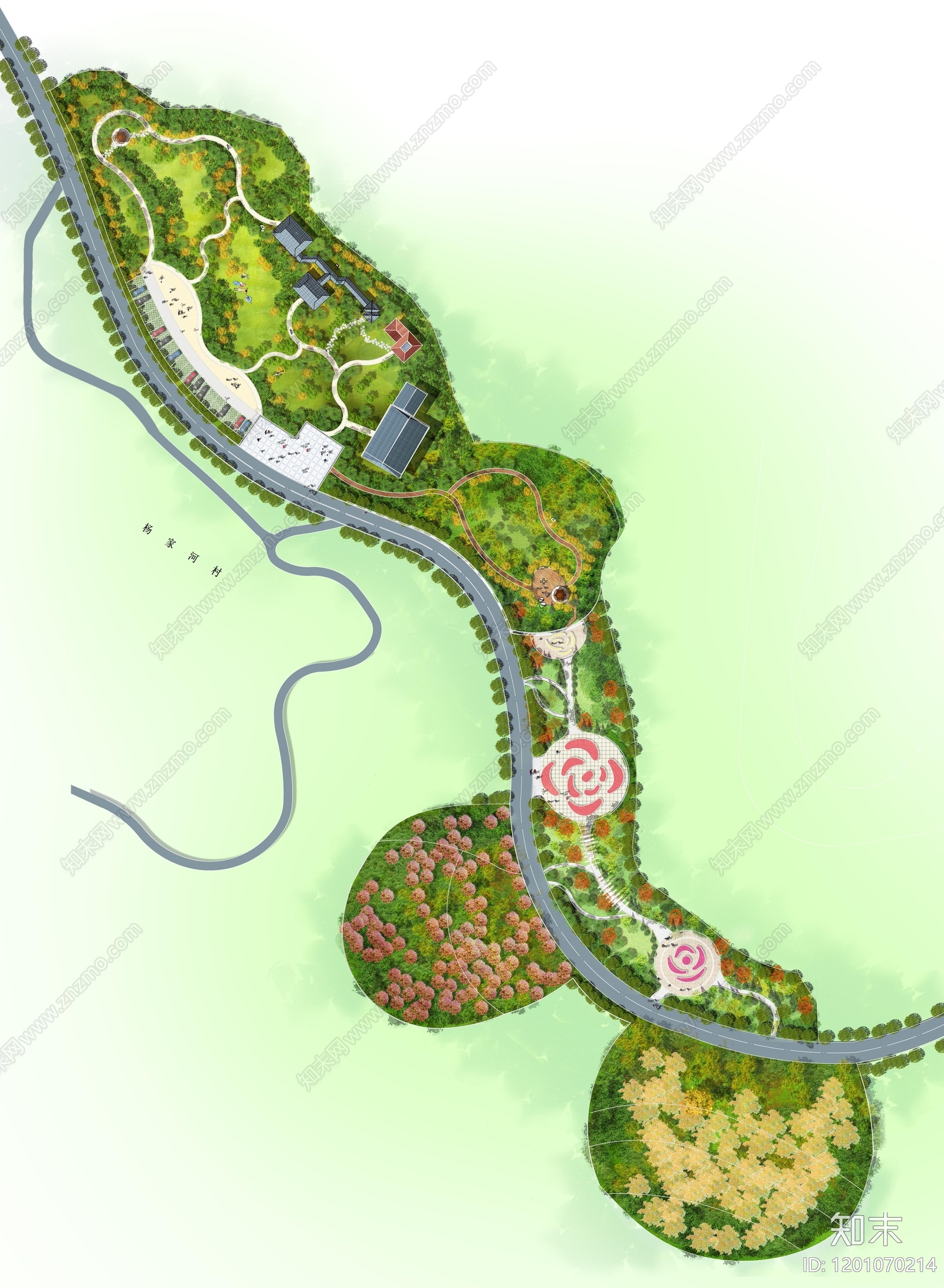 综合性公园CAD图纸