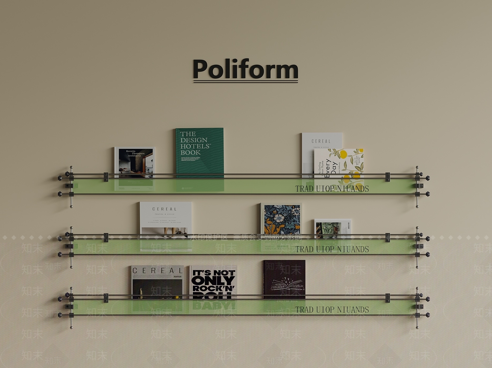 轻奢意式书架SU模型下载【ID:1201049421】