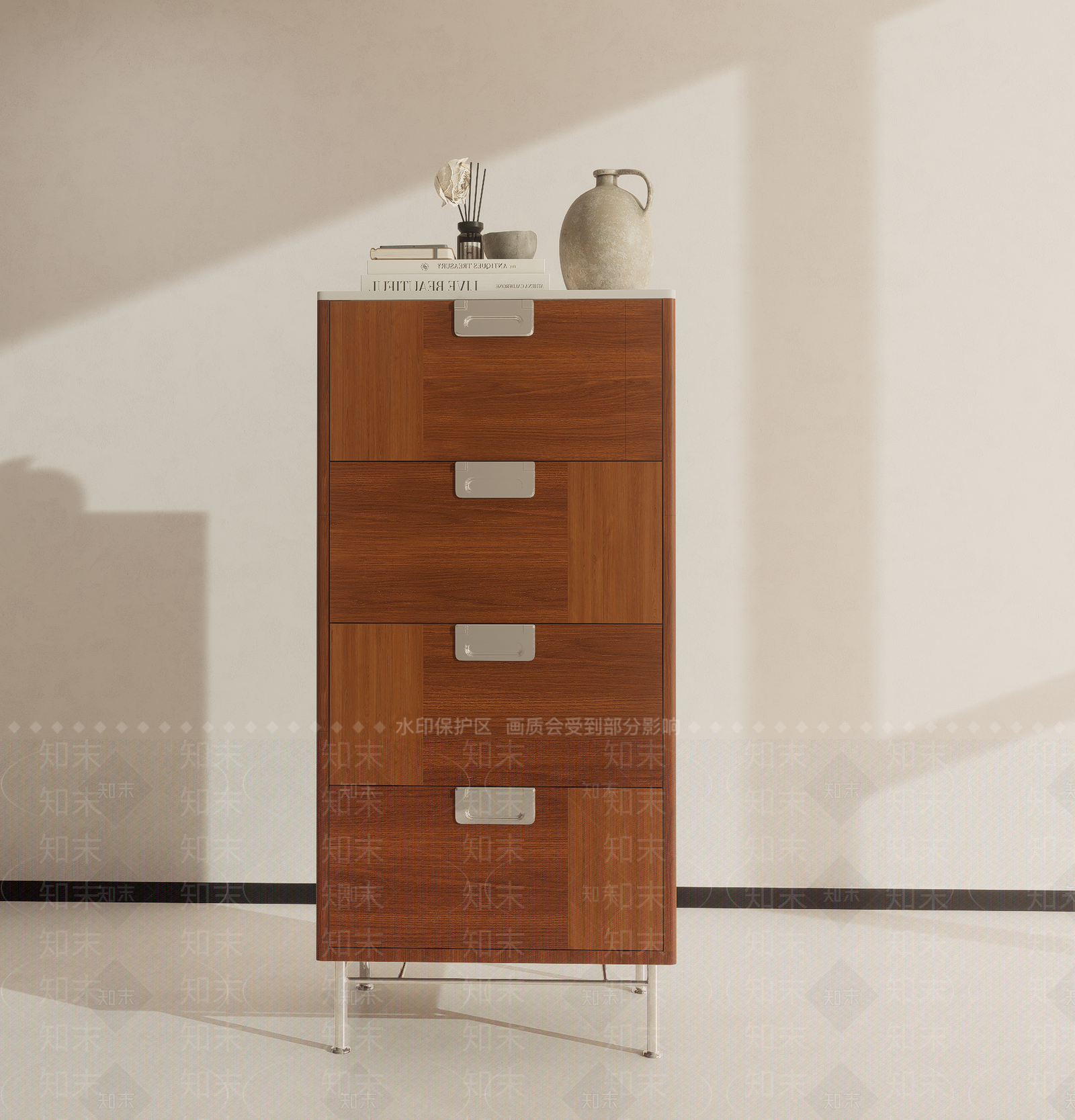 中古复古斗柜3D模型下载【ID:1201050150】