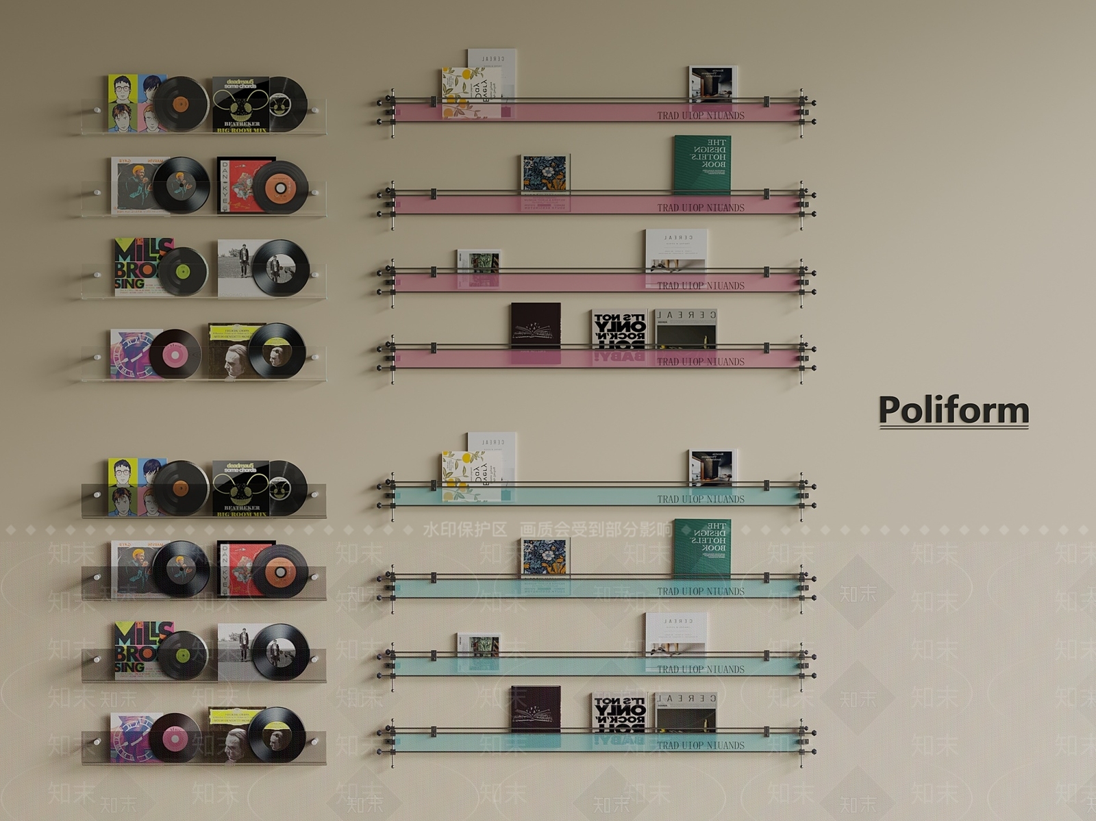 轻奢意式现代简约挂件3D模型下载【ID:1201051076】
