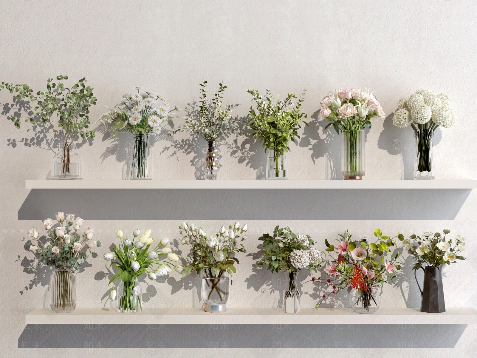 花草SU模型下载【ID:1201063096】