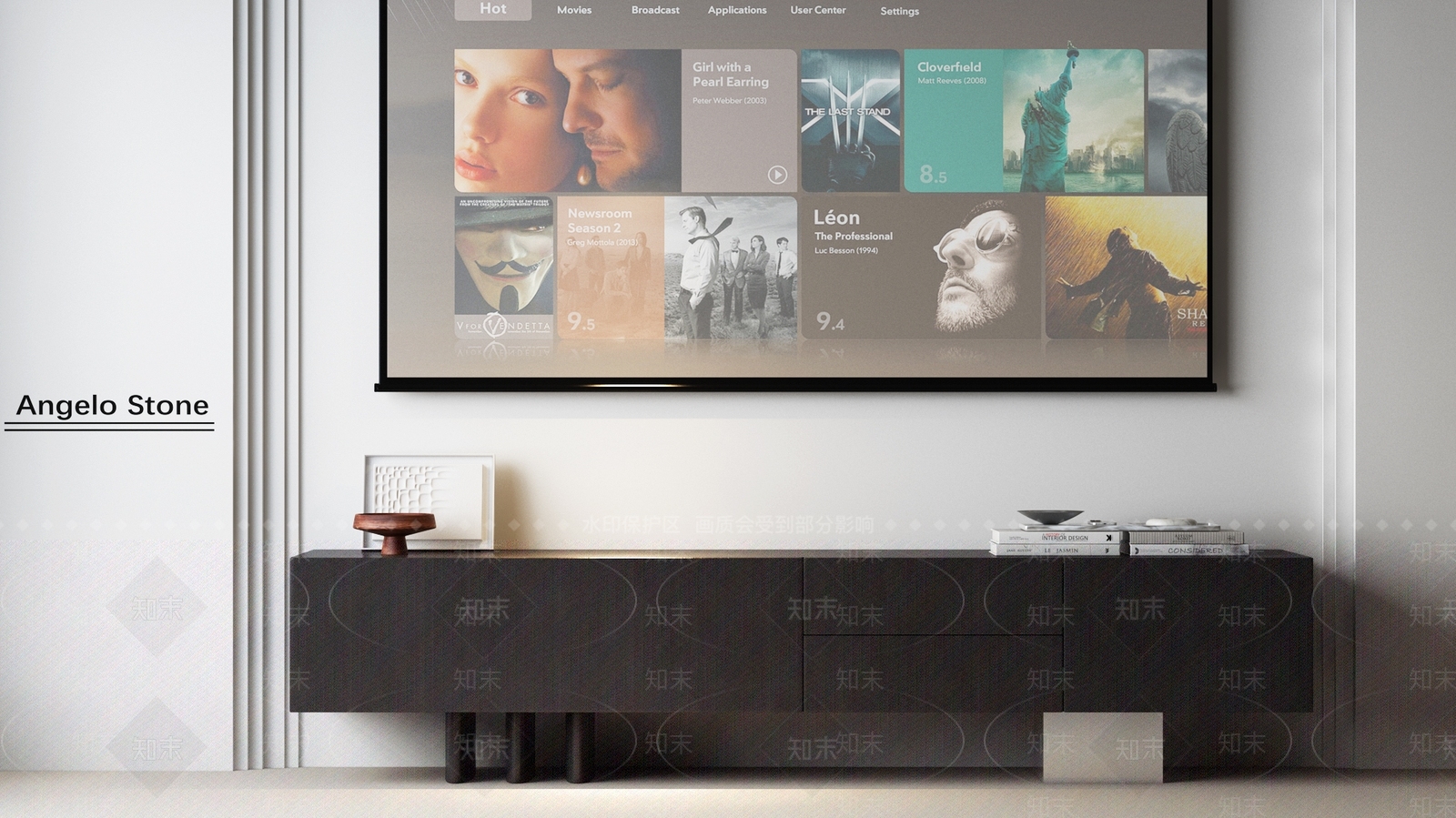 现代意式电视柜SU模型下载【ID:1201064160】