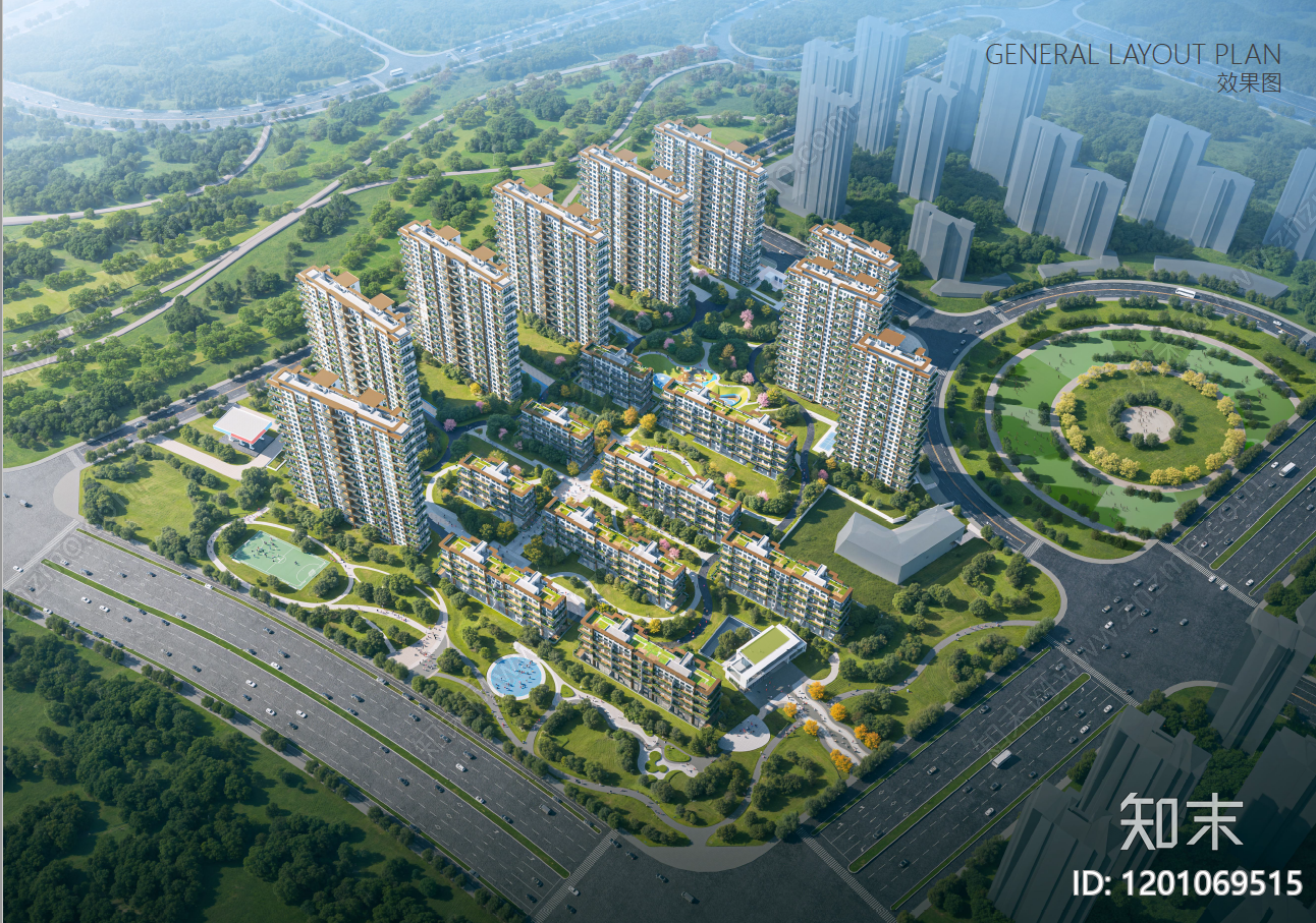 现代新中式其他居住建筑下载【ID:1201069515】