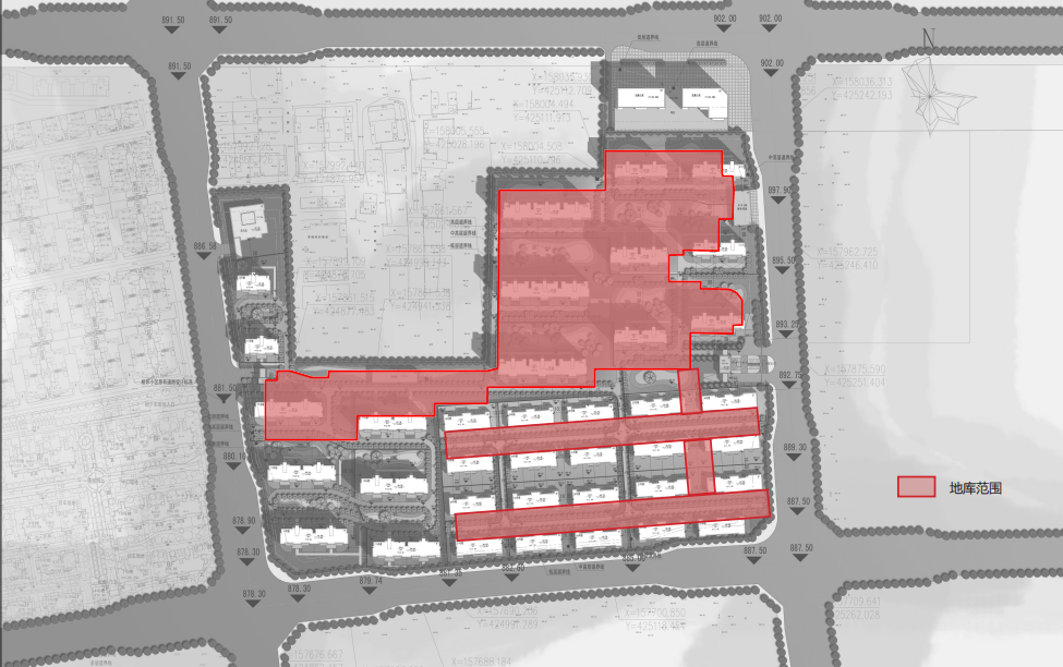 [山西]某新古典风格住区建筑设计方案文本模型cad施工图下载【ID:166074195】