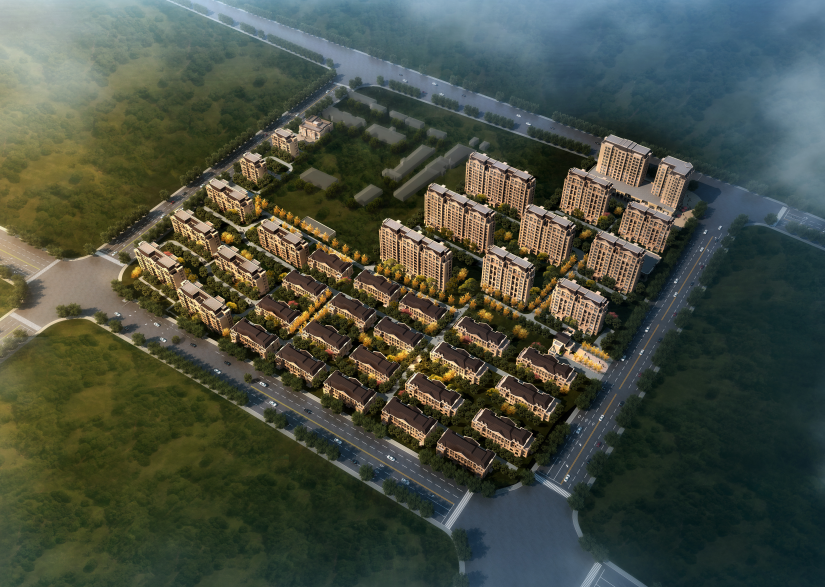[山西]某新古典风格住区建筑设计方案文本模型cad施工图下载【ID:166074195】