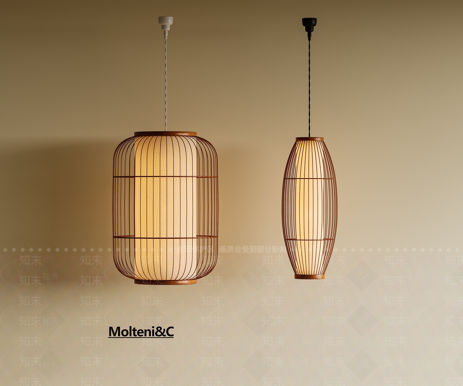 新中式中式餐厅吊灯3D模型下载【ID:1201074315】