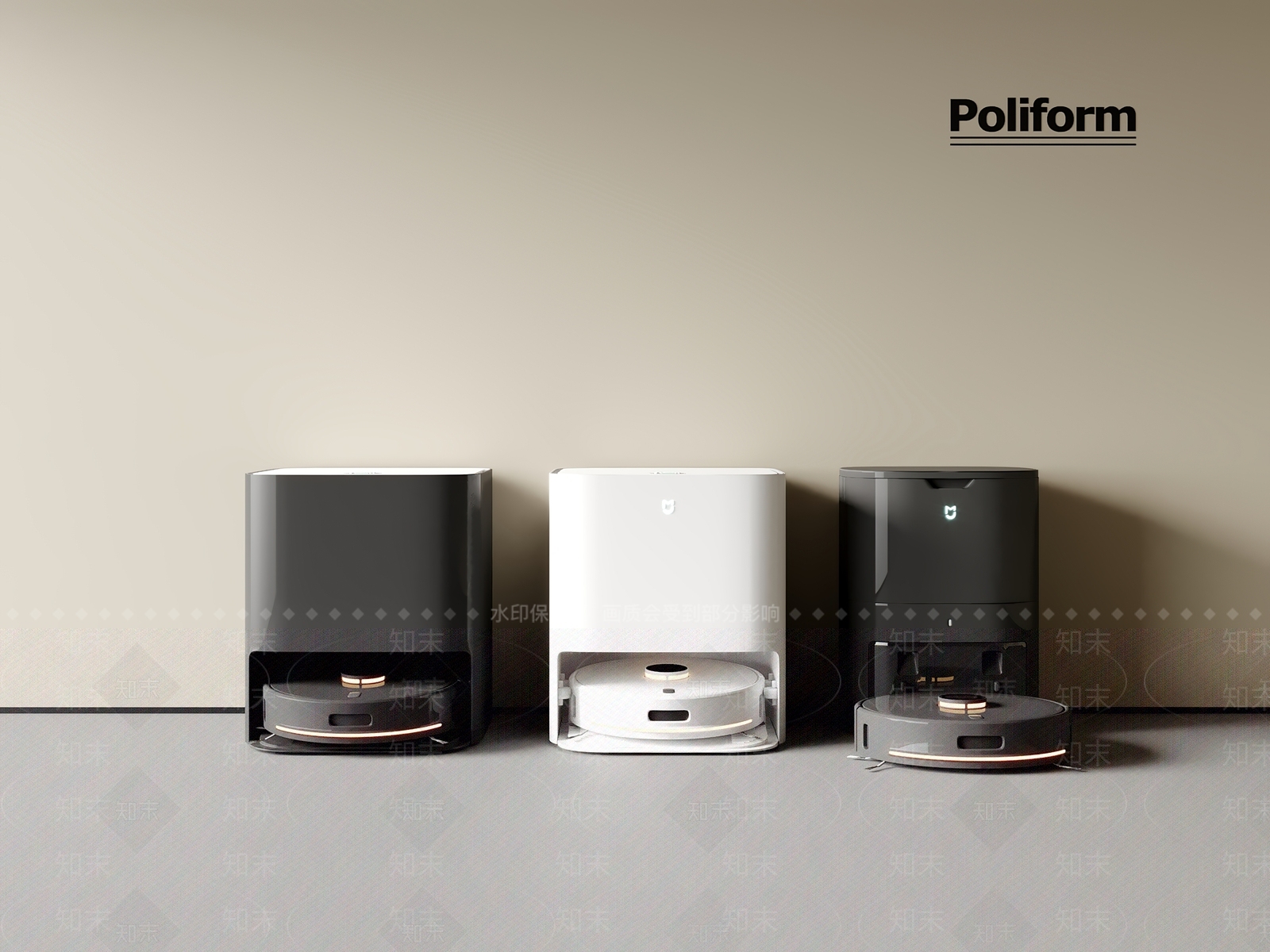 扫地机器人3D模型下载【ID:1201082229】