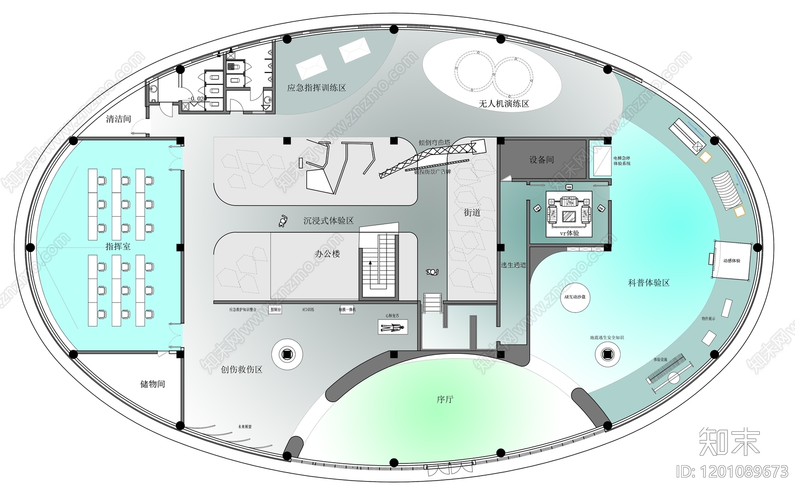 展馆施工图下载【ID:1201089673】