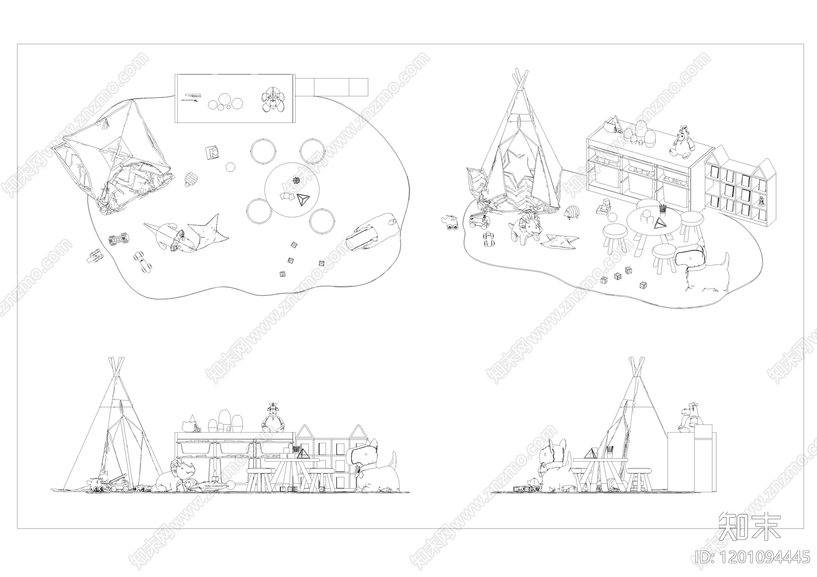 现代其他图库施工图下载【ID:1201094445】