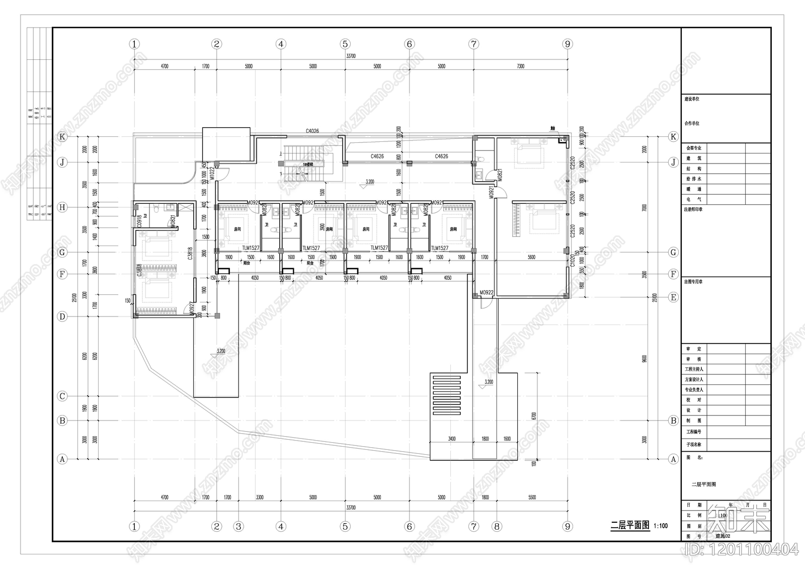 新中式其他商业建筑cad施工图下载【ID:1201100404】