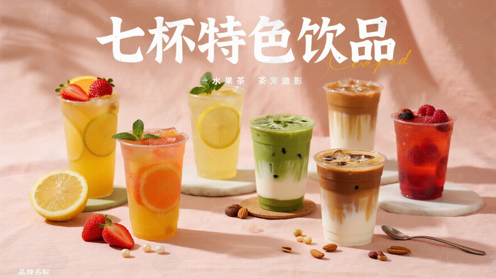 现代奶茶广告贴图下载【ID:1201103095】