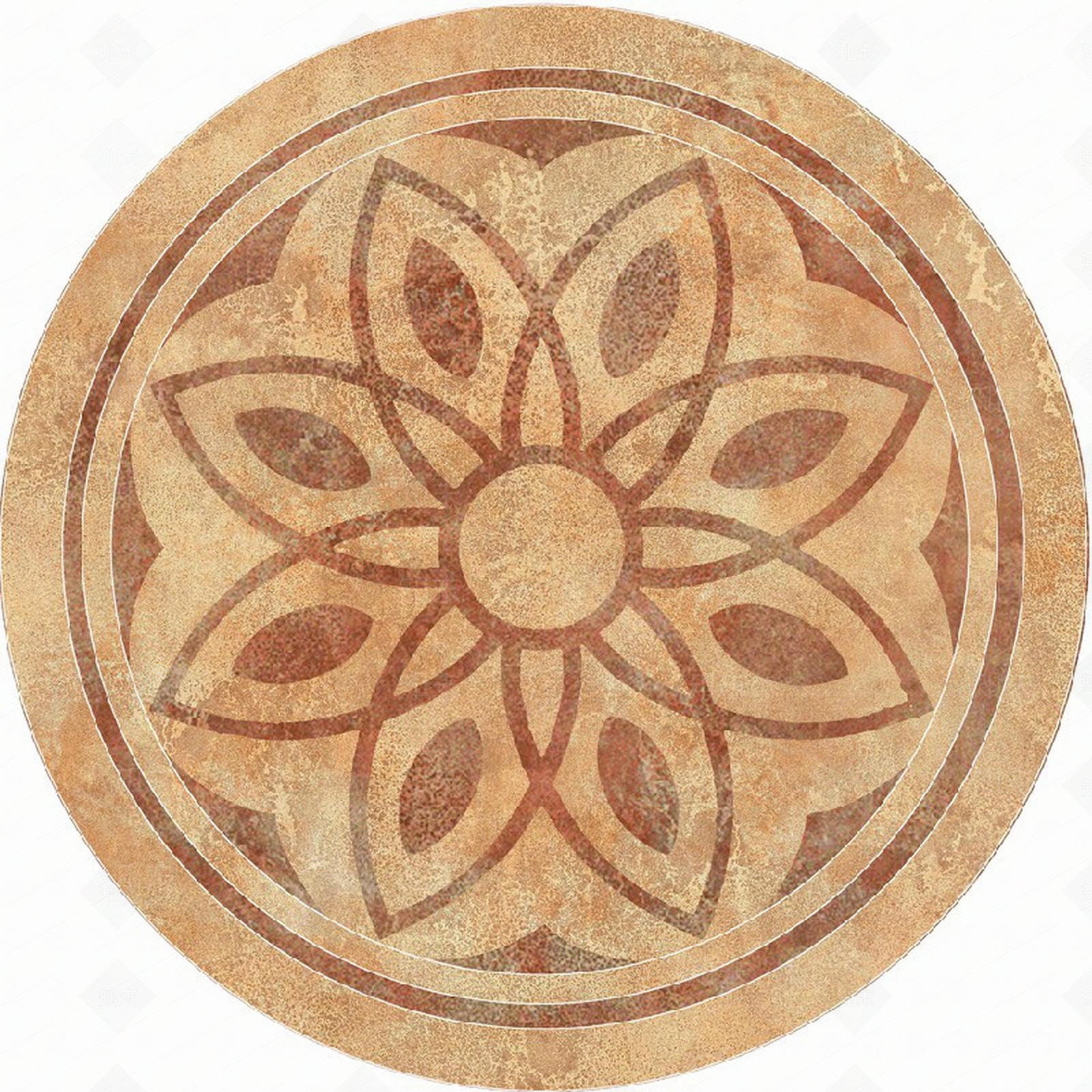 现代欧式圆形拼花贴图下载【ID:1201113078】