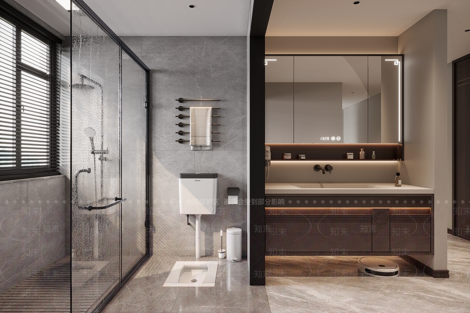 新中式卫生间3D模型下载【ID:1201114448】