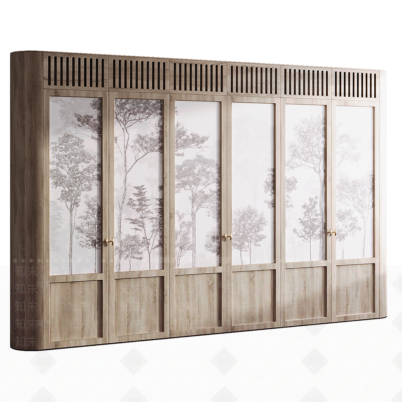 现代欧式玄关柜3D模型下载【ID:1201114800】