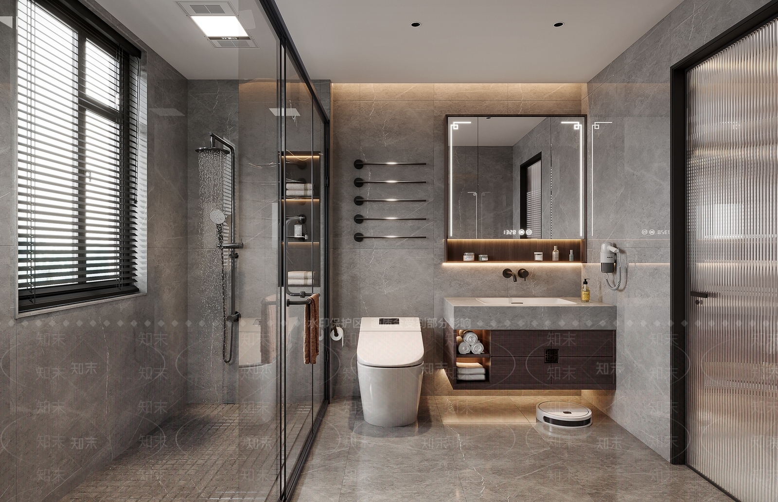 新中式卫生间3D模型下载【ID:1201115738】