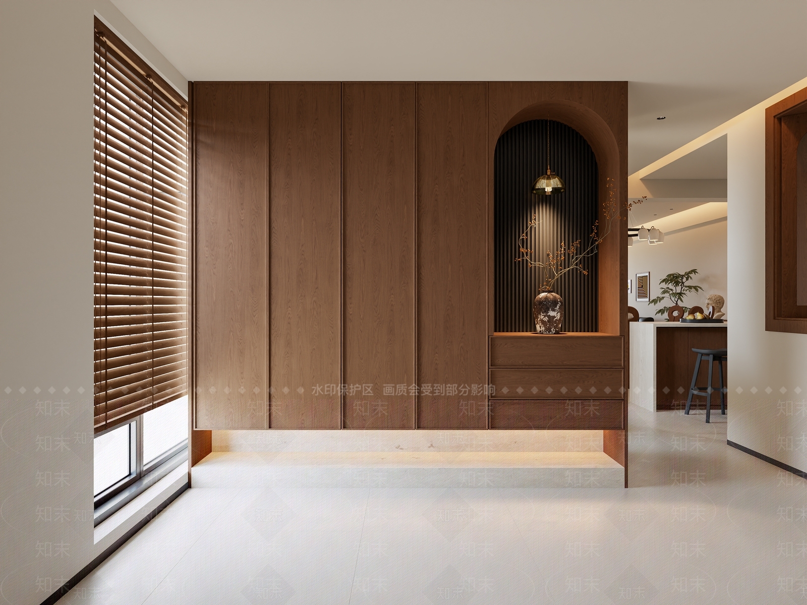 中式家居客厅3D模型下载【ID:1222080678】