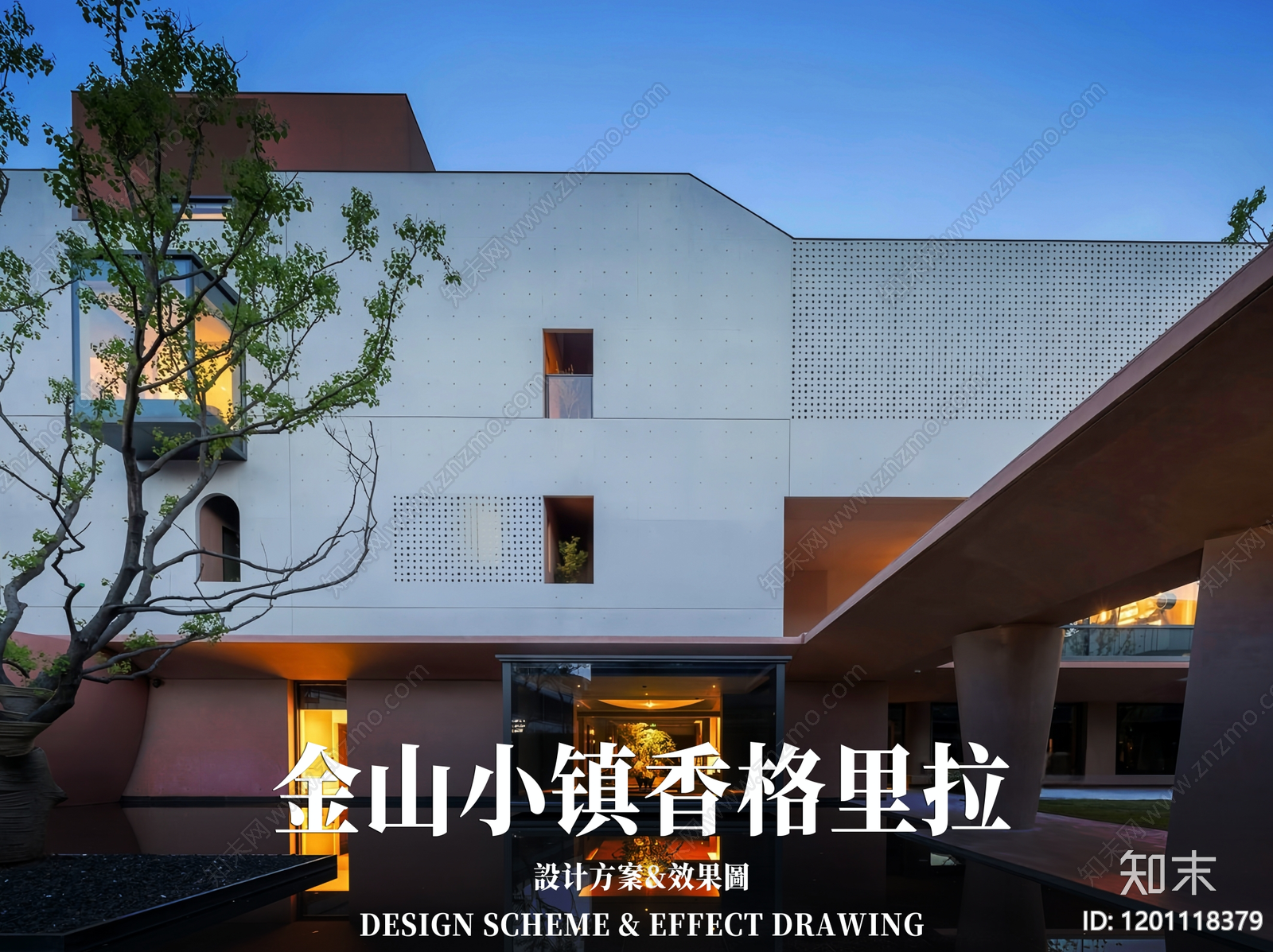 中式侘寂酒店下载【ID:1201118379】
