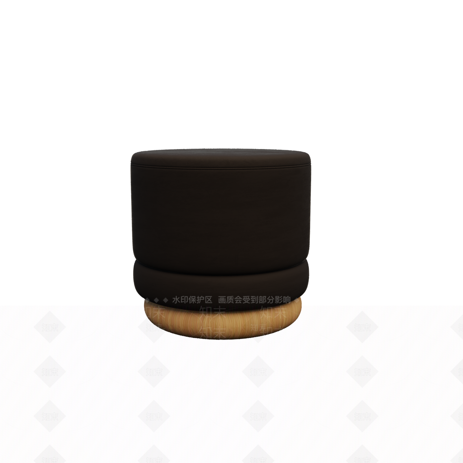 现代沙发凳3D模型下载【ID:1201122323】