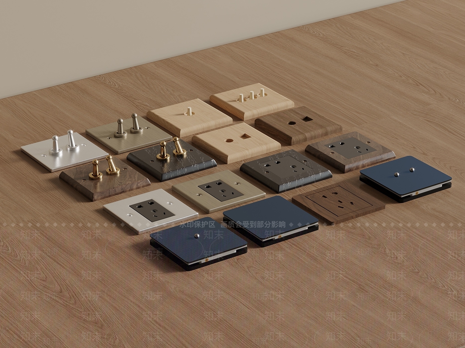 开关3D模型下载【ID:1201122925】