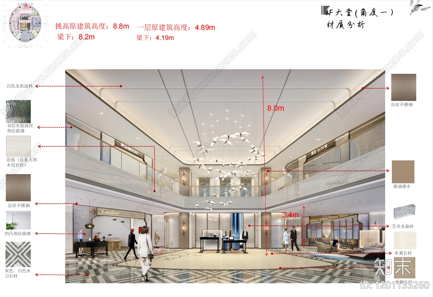 现代轻奢酒店民宿软装下载【ID:1201133260】